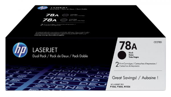 CE278AD - HP Toner Cartridge 78A Black 2.100vel 2st