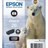 C13T26114012 - EPSON 26 Black 4,7ml 200vel