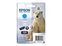 C13T26124012 - EPSON 26 Cyaan 4,5ml 300vel