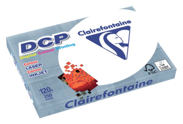 1844 - Clairfontaine Kopieerpapier A4 120g/m² Wit CIE170 250vel