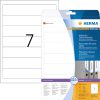 10155 - HERMA Rugetiketten Afneembaar Verwijderbaar 192x38mm 175st Wit 1 Pak
