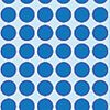 1853 - HERMA Gekleurde Etiketten Schrijfpapier 1853 Ø12mm 240st Donker Blauw 1 Pak