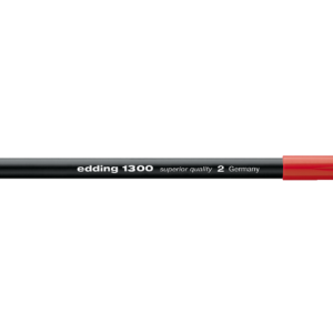 4-1300002 - EDDING Fineliner Fibre 1300 Rood 3mm 1st