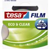 57043-00000-00 - TESA Plakband Eco&Clear 19mmx33m Transparant 1st