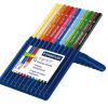 157 SB24 - STAEDTLER Kleurpotlood ErgoSoft ABS Diverse Kleuren 24st