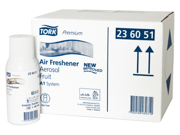 236051 - Tork Vulling voor Luchtverfrisserdispenser Airfresh Fruit 75ml 1st