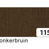 822115 - FOL Crepepapier 250x50cm Donkerbruin Nr.115 1st