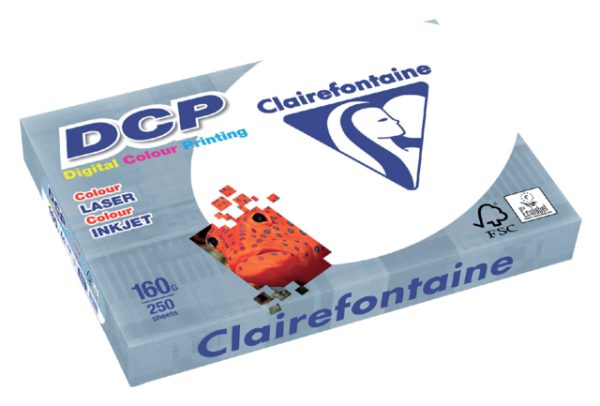 1842 - Clairfontaine Kopieerpapier A4 160g/m² Wit CIE170 250vel