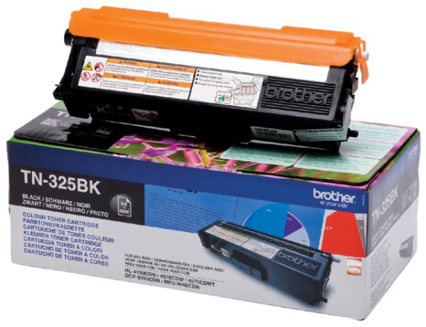 TN-325BK - Brother Toner Cartridge Black 4.000vel 1st