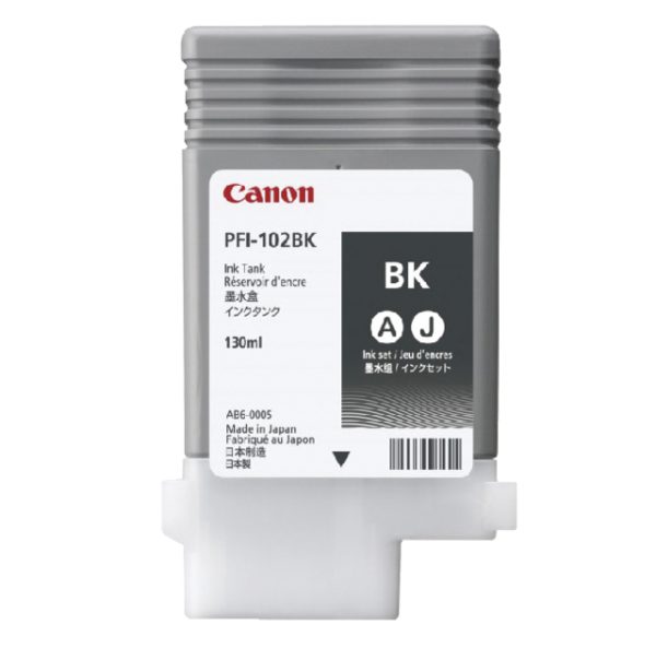 0895B001 - CANON PFI-102BK Black 130ml