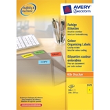 3473 - Avery Gekleurde Etiketten Zweckform 210x297mm 100st Geel