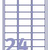 J8159-100 - Avery Adres Etiket 63.5x33.9mm 2.400st Wit