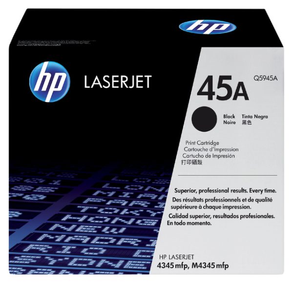 Q5945A - HP Toner Cartridge 45A Black 18.000vel