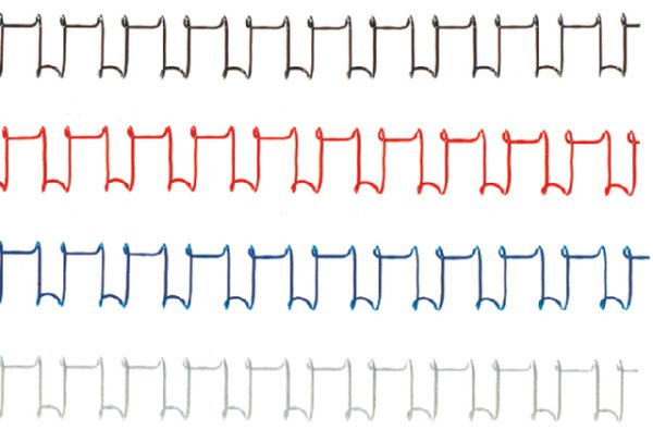 RG810910 - GBC Draadrug Wirebind Metaal A4 34-Rings 14.3mm Zwart 100st