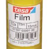 57387-00001-00 - TESA Plakband Standaard PP 15mmx33m Transparant 10st