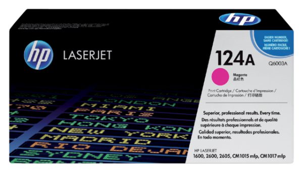 Q6003A - HP Toner Cartridge 124A Magenta 2.000vel