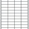 3650 - Avery Universal Etiket Zweckform no:3650 48x21mm 5.200st Wit