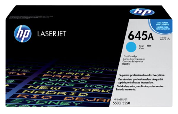 C9731A - HP Toner Cartridge 645A Cyaan 12.000vel