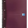 100104364 - OXFORD Notitieboek College Ruit A4 Diverse Kleuren 1st