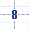 L4728-20 - Avery Badge Insteekkaart L4728-20 A4 60x90mm