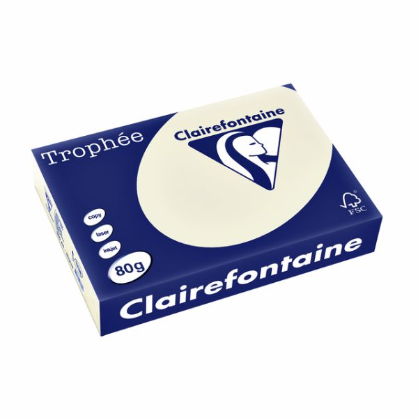 1788 - Clairfontaine Kopieerpapier A4 80g/m² Grijs 500vel