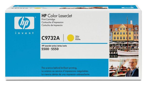 C9732A - HP Toner Cartridge 645A Yellow 12.000vel