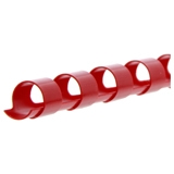 4028213 - GBC Bindrug Combbind Cerlox Kunststof A4 21-Rings 6mm Rood 100st