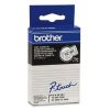 TC-101 - Brother Lettertape P-Touch 12mm 7.7m Transparant Zwart