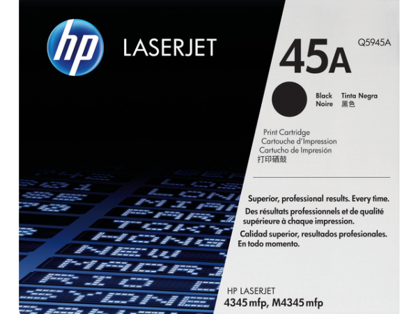 Q5945A - HP Toner Cartridge 45A Black 18.000vel