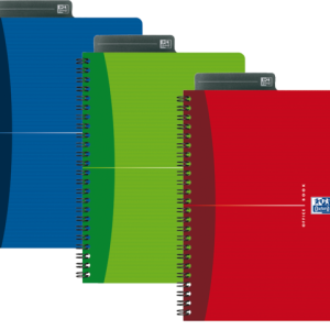 100103741 - OXFORD Notitieboek College Lijn A5 90g/m² Diverse Kleuren 1st