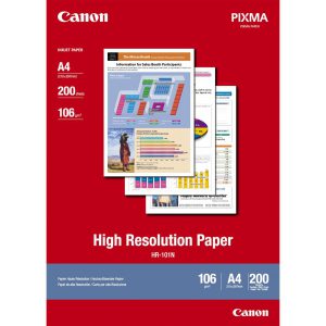 1033A001AB - CANON INK Fotopapier High Resolution A4 106g/m² HR-101N 200vel