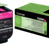 70C20M0 - LEXMARK Toner Cartridge Magenta 1.000vel 1st