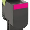 70C20M0 - LEXMARK Toner Cartridge Magenta 1.000vel 1st