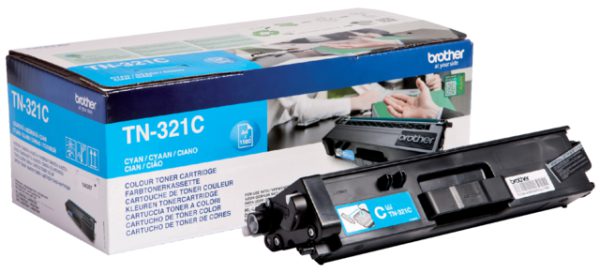 TN-321C - Brother Toner Cartridge Cyaan 1.500vel 1st