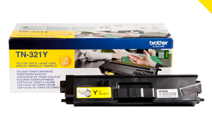 TN-321Y - Brother Toner Cartridge Yellow 1.500vel 1st