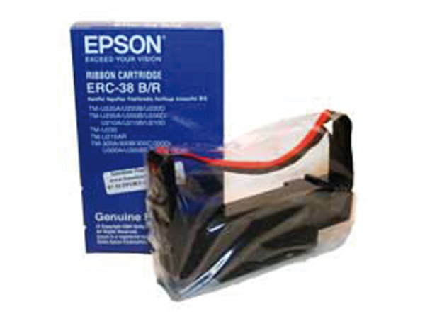 2072582 - EPSON Inkt Lint ERC38 Black & Red 1st