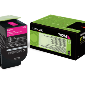 70C20M0 - LEXMARK Toner Cartridge Magenta 1.000vel 1st