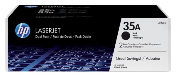 CB435AD - HP Toner Cartridge 35A Black 1.500vel 2st