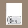 5331203 - FELLOWES Bindrug Kunststof A4 21-Rings 12mm 90vel Wit 25st