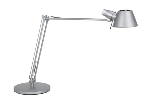 8234195 - MAUL Bureaulamp Spaarlamp E27 15W Zilver