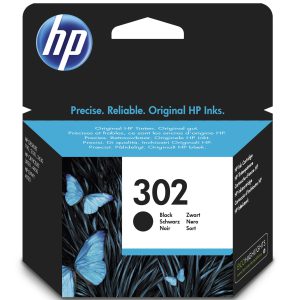 F6U66AE - HP Inkt Cartridge 302 Black 1st