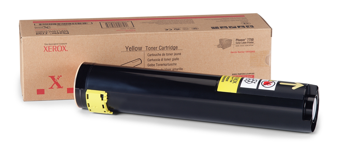 106R00655 - Xerox Toner Cartridge Yellow 22.000vel 1st