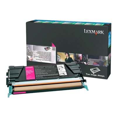 C524H3MG - LEXMARK Toner Cartridge Magenta 5.000vel 1st