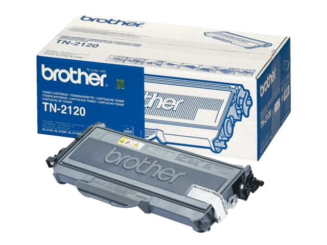 TN-2120 - Brother Toner Cartridge Black 2.600vel 1st