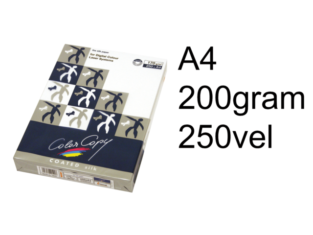 301565 - COLORCOPY Kopieerpapier A4 200g/m² Gloss 250vel