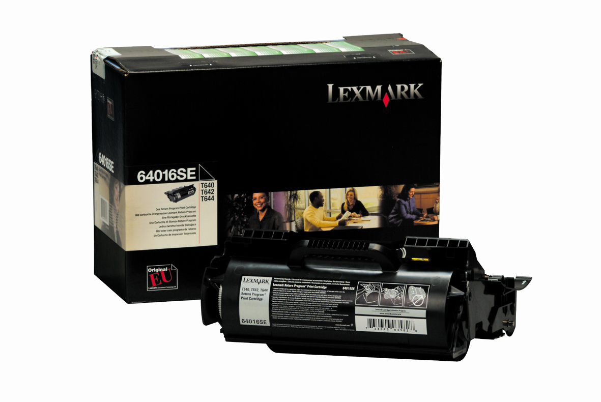 LEXMARK Toner Cartridge Black 6.000vel 1 Pack