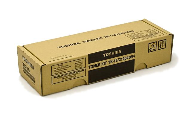 TK-15 - TOSHIBA Toner Black 5.000vel 1st