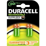 HR03-4 - DURACELL Batterij Duralock Oplaadbaar 750mAh