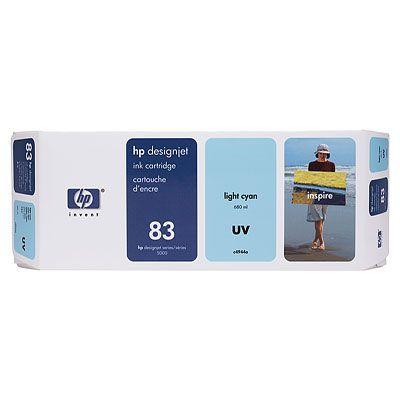 HP Inkt Cartridge 83 Light Cyaan UV 680ml