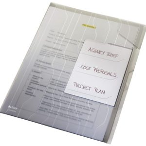 47290003 - LEITZ/ESSELTE Combinatiemap 11-Gaats 4729 200micron Transparant 3st A4